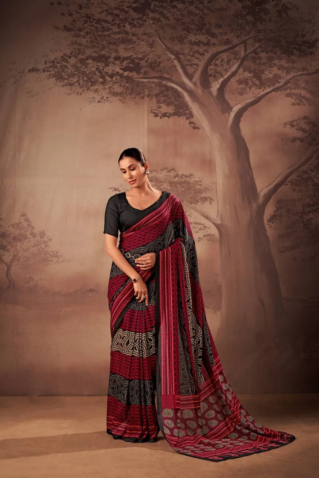 Launching WMN 7201 Yutika Poly Mal Cotton Festival Saree 2026
