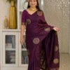 Beautiful Rani 6094 Lichi Silk Jacquard Party Wear Saree Wholesale Surat 2026