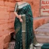 Rani 7000 Lichi Silk Jacquard Party Wear Saree Wholesale Surat