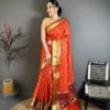 Launching Laxmi 1055 Banarasi Tissue Work Fesival & Wedding Saree Wholesale Surat 2026