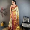 Latest Laxmi 1056 Kanjivaram Semi Silk Zari Work Saree Wholesale Surat 2026