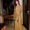 Latest C585 1454 Chinon Silk Embroidery Festival & Party Wear Sharara Suit Wholesale Surat 2026