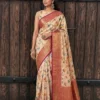 Latest RGS Tissue Crush Silk Printed Festival Saree Wholesale Surat 2026