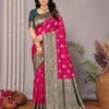 Latest LFK 3003 Banarasi Silk Jacquard Work Wedding Saree Wholesale Surat 2026