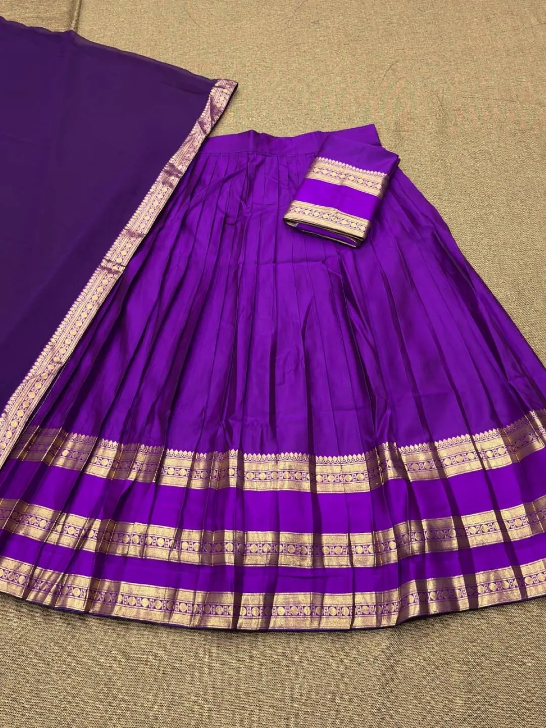 Beautiful Vally 87 Vol 11 Kanchi Cotton Zari Weaving Lehenga Saree Wholesale Surat 2026