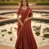 Buy Vally Viscose Georgette Zari Work Festival Lehenga Saree Wholesale Surat 2026