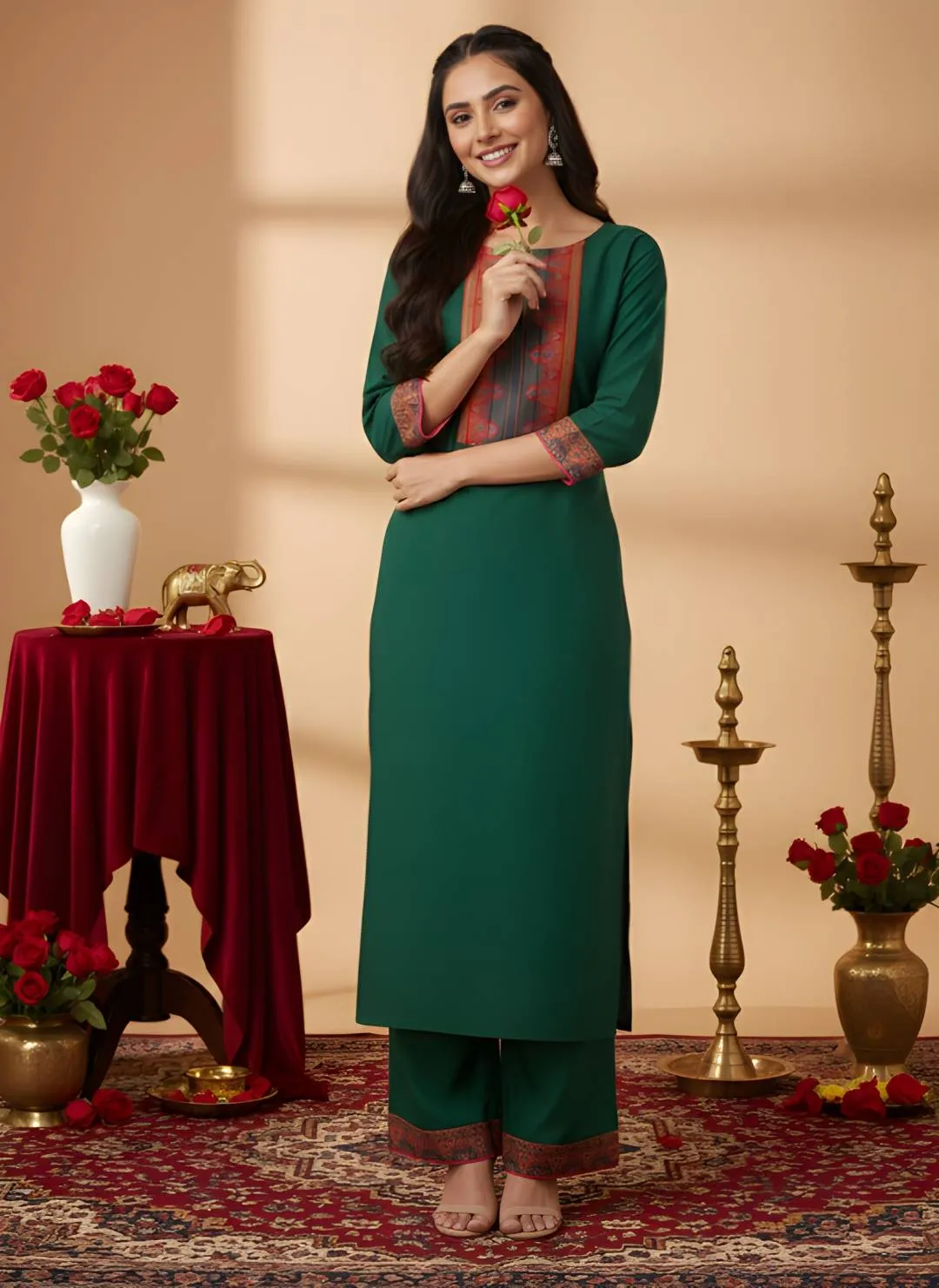 Stylish Shiv 502 Cotton Printed Kurti Pant Set Wholesale Online Surat 2026