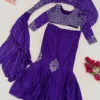 BDB 72 Crep Silk Embroidery Wedding Wear Ready To Wear Saree Wholesale Surat