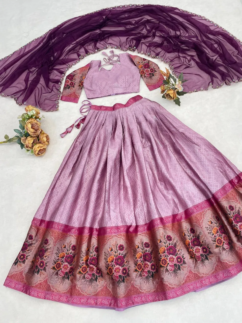 Stylish WMT 8131 Silk Zari Weaving Lehenga Choli Online Wholesale Surat 2026