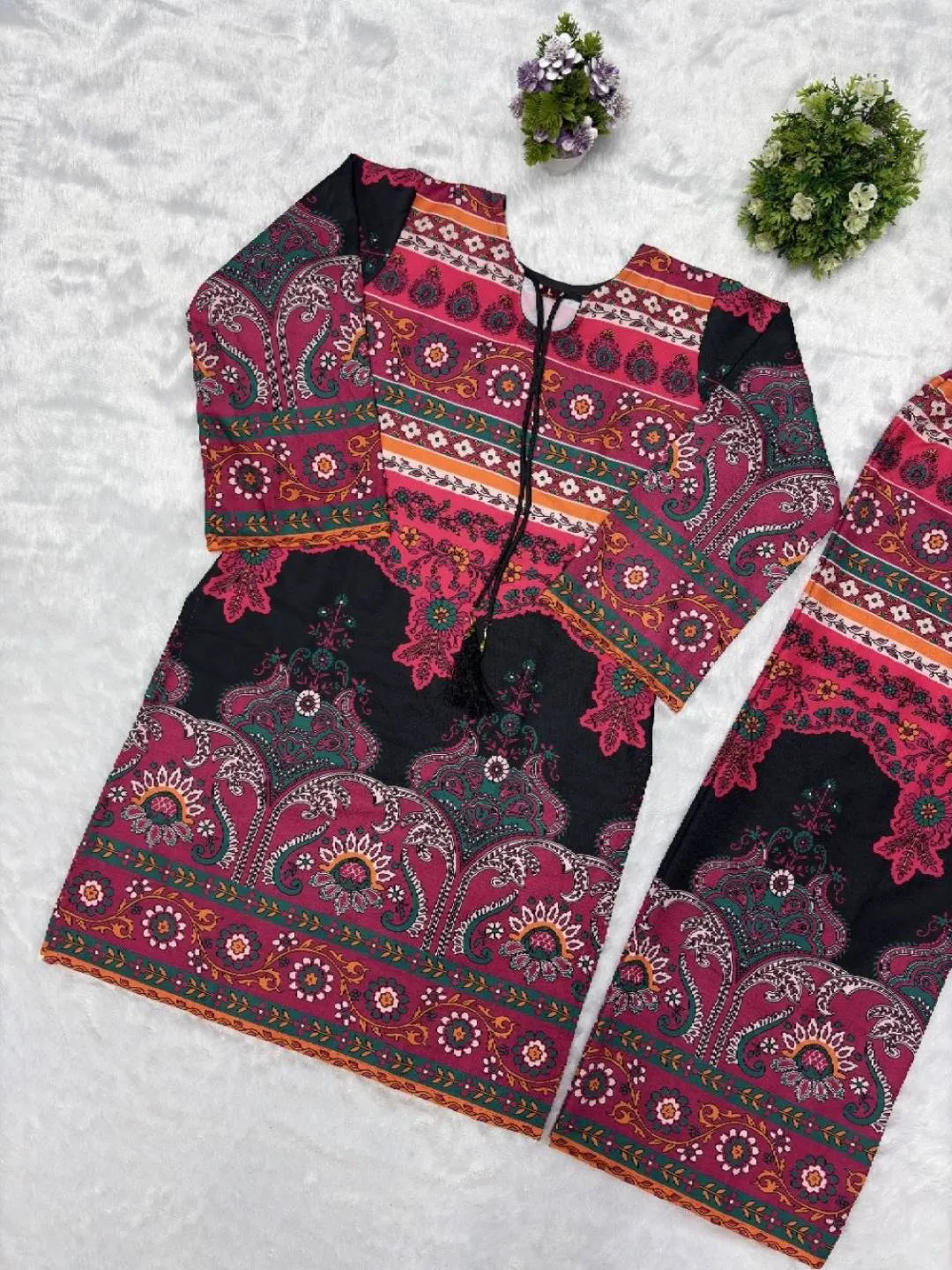 Buy ATQ 1001 Reyon Cotton Daily Wear Designer Co Ords Set Wholesale Surat 2026