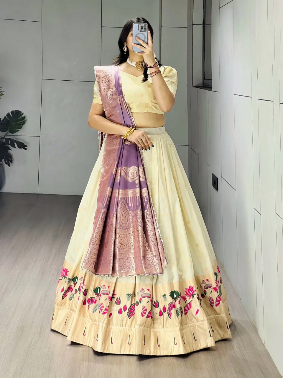 Stylish WMT 8142 Paithani Silk Zari Weaving Work Lehenga Choli Wholesale Surat 2026