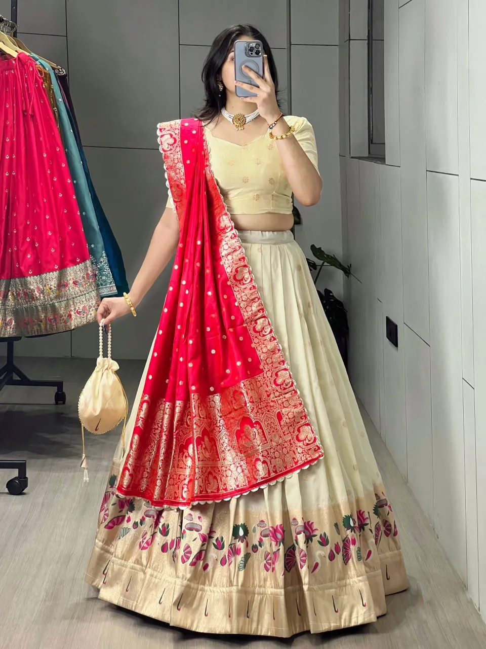 Launching WMT 8147 Paithani Silk Weaving Wedding Wear Lehenga Choli Wholesale Surat 2026