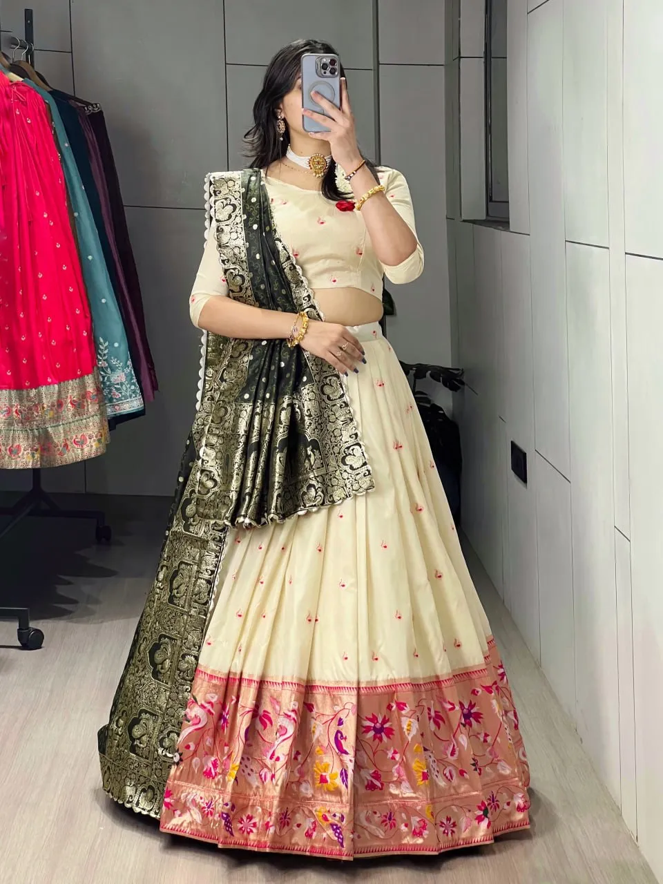 Latest WMT 8148 Paithani Silk Zari Work Lehenga Choli Wholesale Surat 2026