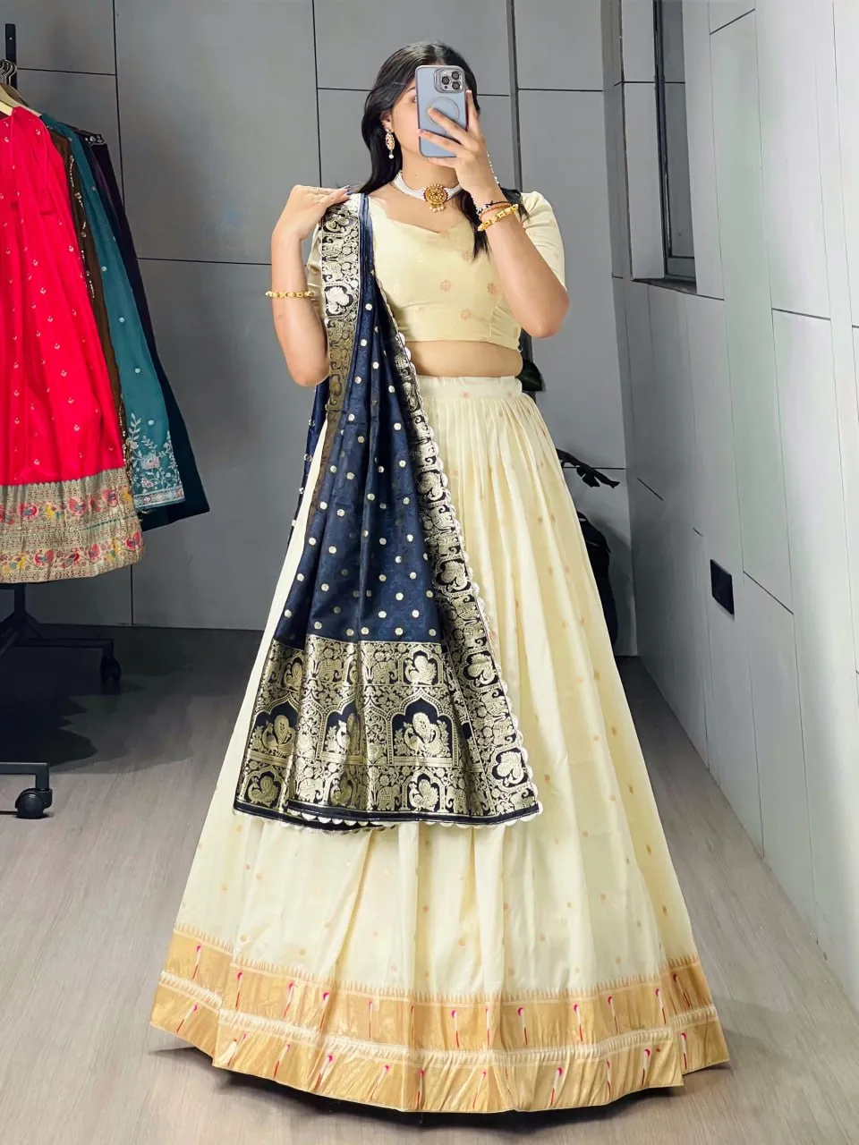 Stylish WMT 8149 Tatva Paithani Silk Zari Weaving Work Lehenga Choli Wholesale Surat 2026