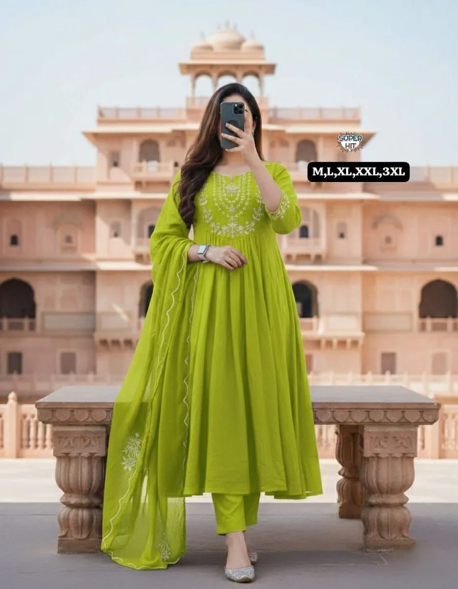 Buy Laxmy Cotton Embroidery Work Festival Readymade Dress Wholesale Surat 2026