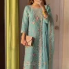 Latest SS2016 Anaya Organza Silk Embroidery Festival Readymade Dress Wholesale Surat 2026