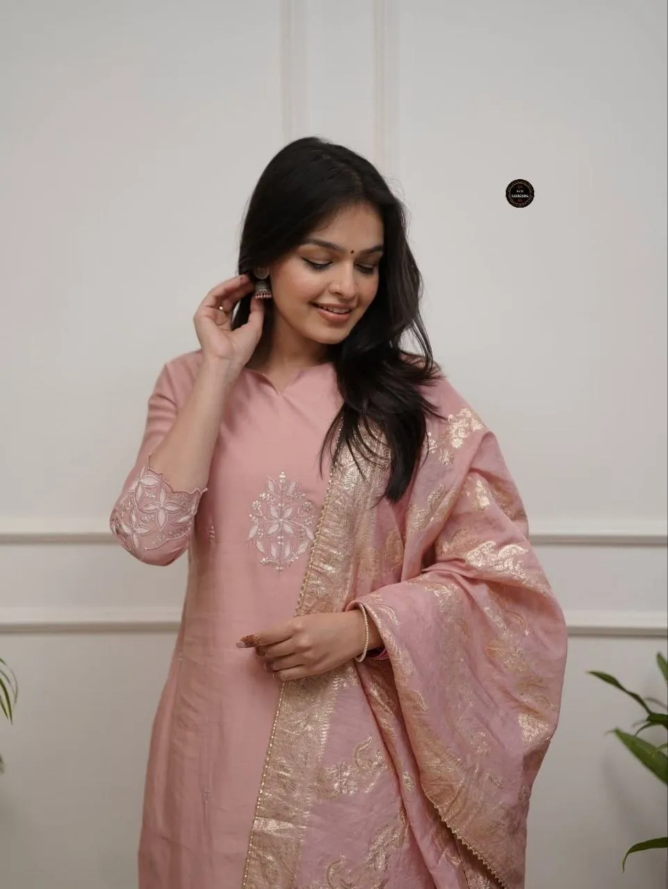 Launching Laxmy 7015 Chanderi Embroidery Festival & Daily Wear Kurti Pant Dupatta Set Wholesale Surat 2026
