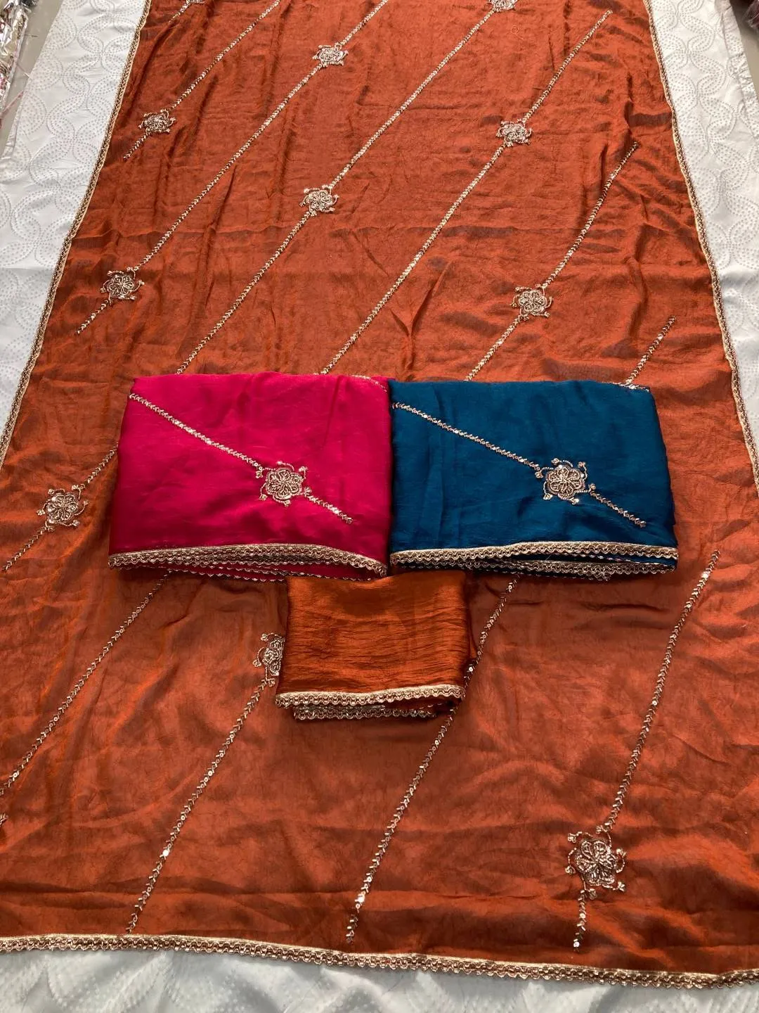 Latest Kiara Yaaraa Crush Silk Embroidery Party Wear Saree Wholesale Surat India 2026