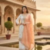 Latest ASD 7103 Georgette Sequence Embroidery Sharara Suit Set Eid Online 2026