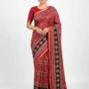 Beautiful VFT Kashmiri Cotton Silk Zari Weaving Work Saree Surat Online 2026