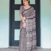 Beautiful VFT Linen Cotton Fancy Printed Daily Wear Saree Market In India 2026