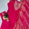 Buy Zarin 11 Chanderi Cotton Embroidery Work Party Wear Readymade Dress 2026