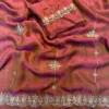 Latest SNT Space Silk Saree With heavy Embroidery Sequence Work 2026