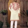 Beautiful VDA Sajavat Premium Silk Thread Work Wedding & Festival Kurta Pajama 2026