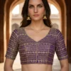 Beautiful RBC Raj Ratna Fandy Satin Silk Designer Mirror Work Saree 2026