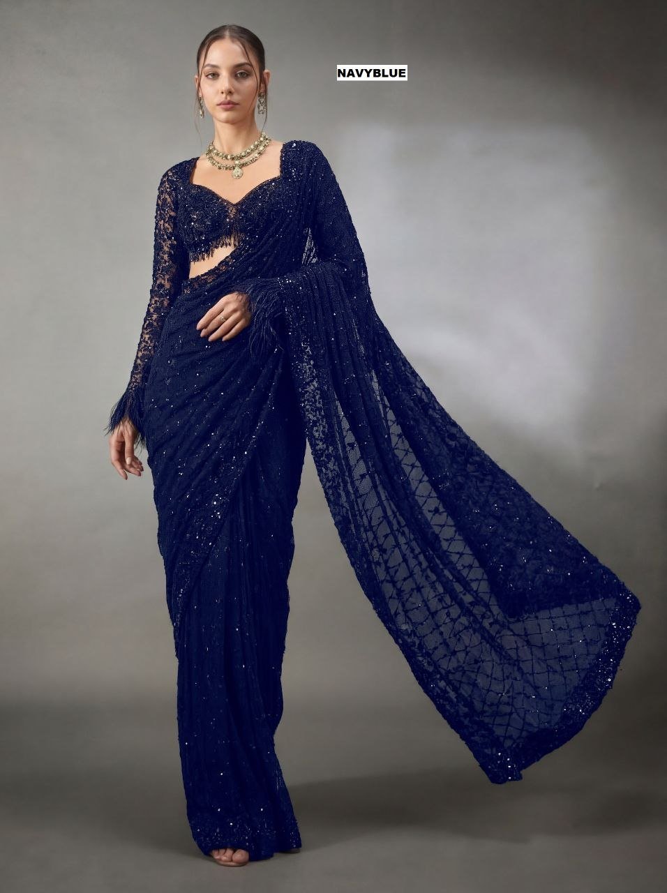 Tamanna 3474 Georgette Trending Bollywood Party Wear Saree
