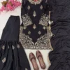 Launching C585 1462 Chinon Silk Embroidery Festival Readymade Dress Wholesale Surat 2026