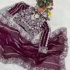Latest RBC 6075 Georgette Embroidery Wedding Wear Designer Saree Wholesale Surat 2026