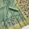 Launching Laxmi 1067 Tissue Silk Weaving Efstival Saree Wholesale Surat 2026