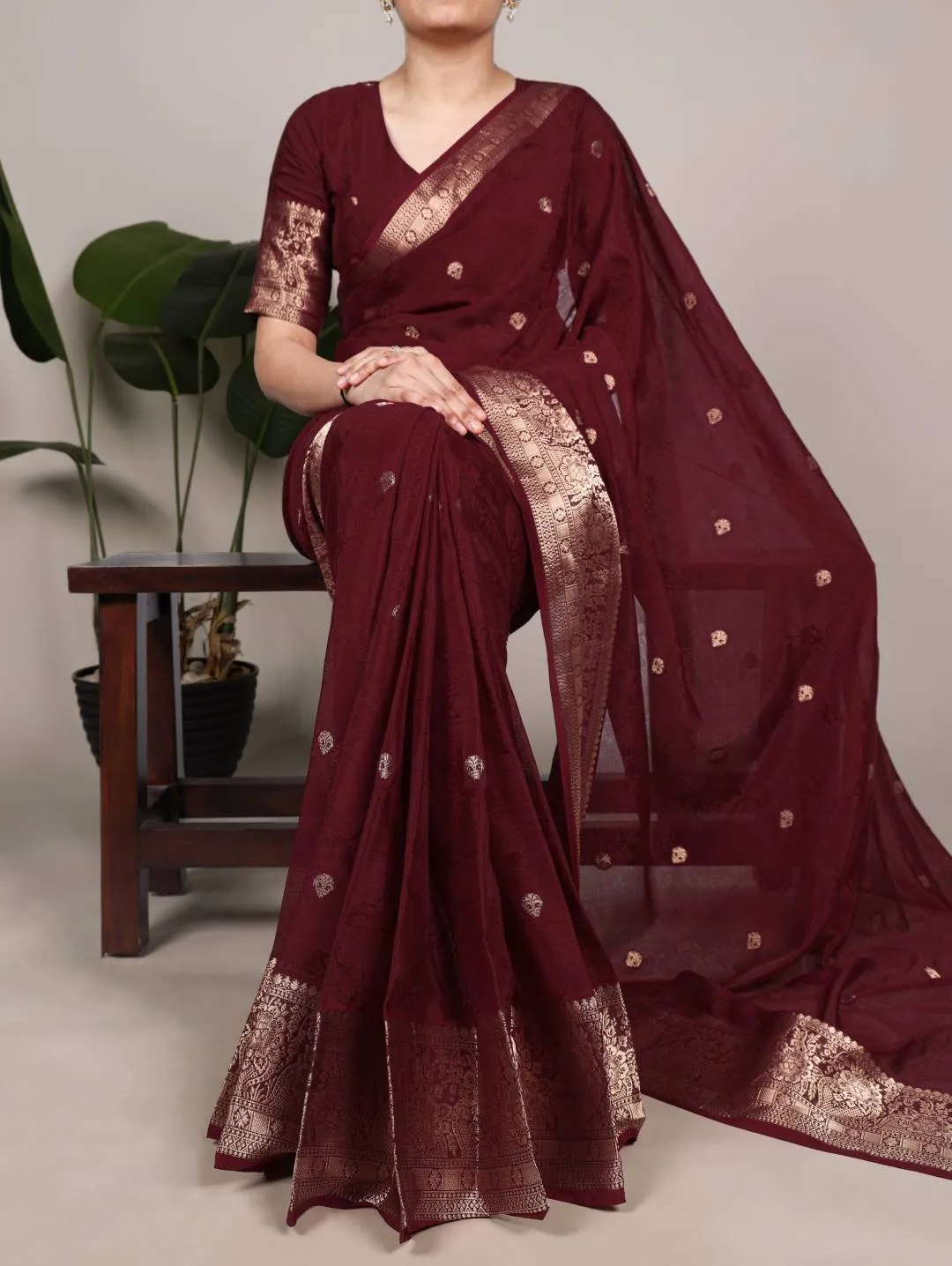 Latest WMN 7208 Sahithya Satin Silk Kalamkari Printed Party Wear Saree Wholesale Surat 2026