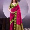 Launching WMN 8002 Poly Cotton Kalindi Zari Weaving Work Saree Wholesale Surat 2026