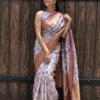 Latest RGS Tissue Crush Silk Printed Festival Saree Wholesale Surat 2026