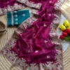 Buy MHV Ayra Silk Embroidery Party & Festival Wear Saree Wholesale Surat 2026
