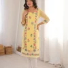 Beautiful Kiara Georgette Lucknowi Chickenkari Work Kurti Wholesale Surat 2026