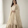 Stylish Alia 551 Chinon Silk Embroidery Festival Gown Wholesale Surat 2026