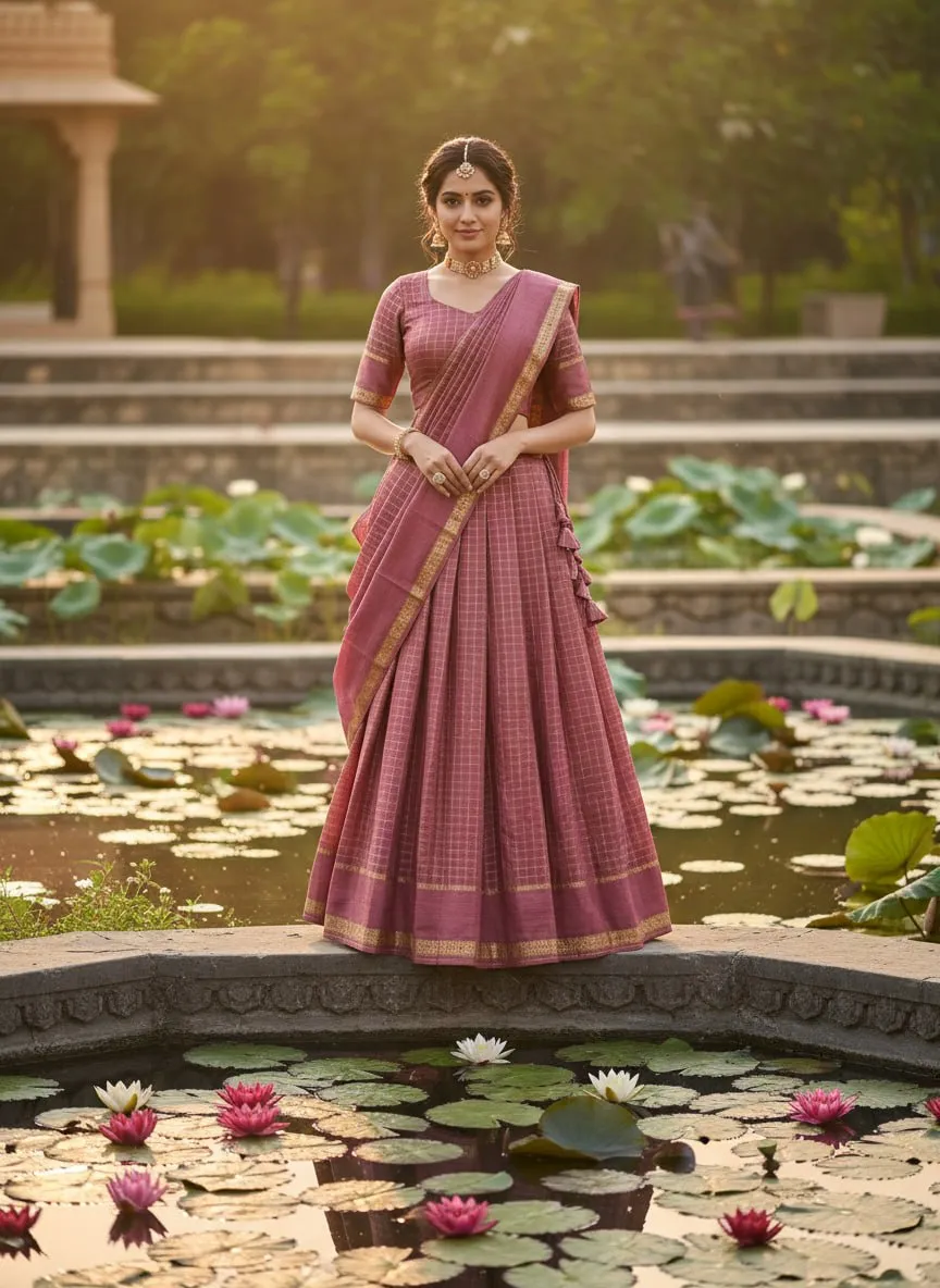 Buy Vally Viscose Georgette Zari Work Festival Lehenga Saree Wholesale Surat 2026