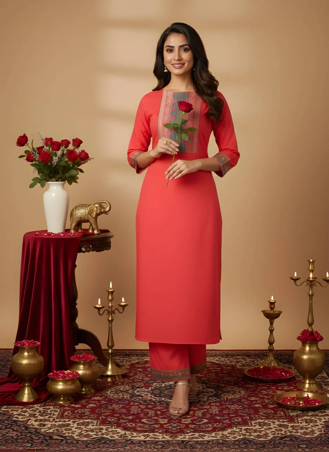 Stylish Shiv 502 Cotton Printed Kurti Pant Set Wholesale Online Surat 2026