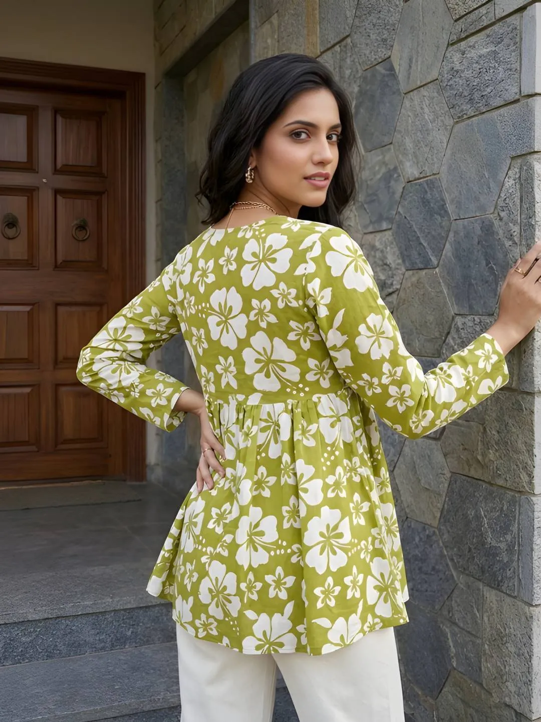 Latest Shiv 1049 Cotton Short Kurti &Top Office Wear Wholesale Surat 2026