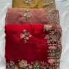 Beautiful Kiara Herons3 Space Silk Party Wear Embroidery Saree Wholesale Surat 2026