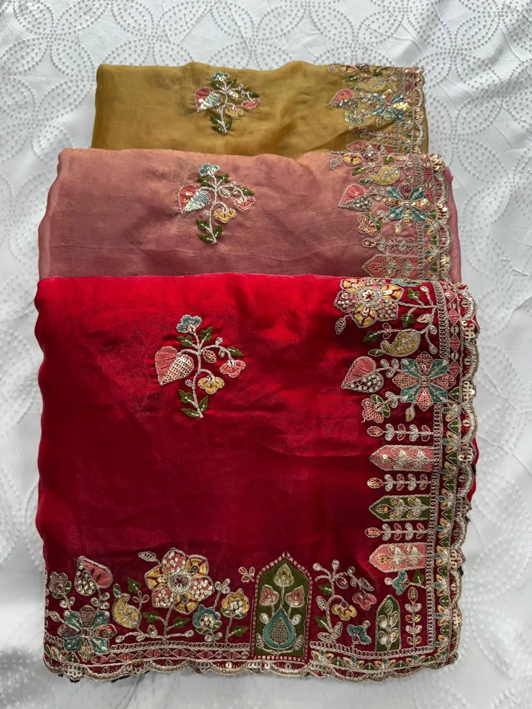 Beautiful Kiara Herons3 Space Silk Party Wear Embroidery Saree Wholesale Surat 2026
