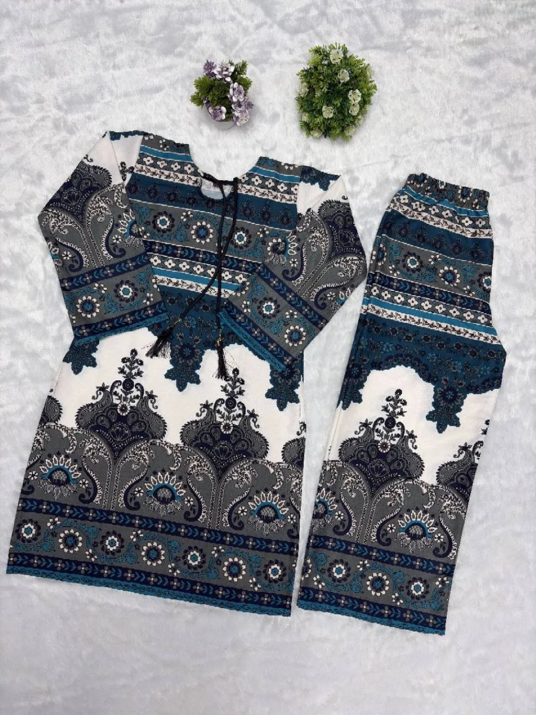 Buy ATQ 1001 Reyon Cotton Daily Wear Designer Co Ords Set Wholesale Surat 2026