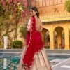 Latest WMN 2008 Vedaa Slub Kota Zari Weaving Lehenga Choli Wholesale Surat 2026
