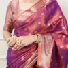 Stylish WMN 8003 Kasavu Zari Weaving Work Festival Saree Wholesale Surat 2026