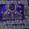 Beautiful Kiara 855 Fandy Satin Silk Zari Embroidery Festival Saree Wholesale Surat India 2026