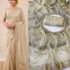 Launching SS180 Anisha Fendy Chiffon Weaving Raksha Bandhan Saree 2026