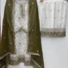 Latest ASD 7103 Georgette Sequence Embroidery Sharara Suit Set Eid Online 2026